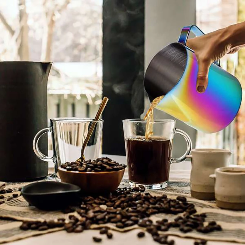 350 мл нержавеющая сталь молоко/кофе/Капучино/латте арт фритюрница бариста