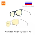 Оригинальные очки Xiaomi Mijia с защитой от голубого света для мужчин и женщин, ультралегкие очки с защитой от УФ-лучей для вождения компьютера, телефона