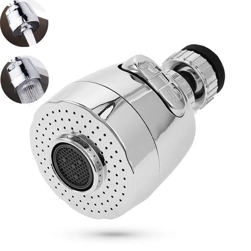 Вращающаяся на 360 ° насадка для экономии воды аэратор водопроводного крана