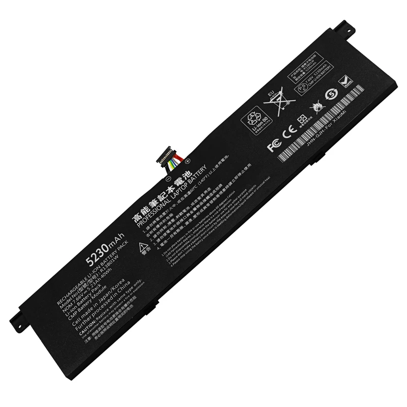 ApexWay 7.66V 5230mAh R13B01W R13B02W Laptop Battery For Xiaomi Mi Air 13.3" Series Tablet PC 40WH | Компьютеры и офис