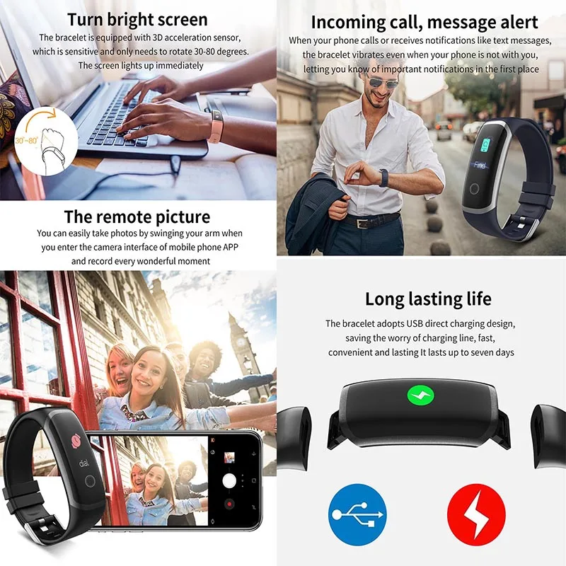 Смарт-часы для мужчин и женщин с функцией измерения температуры тела |