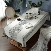 geometric printed tablecloths wedding birthday party tablecloth rectangular tablecloth dining table coffee table home decoration