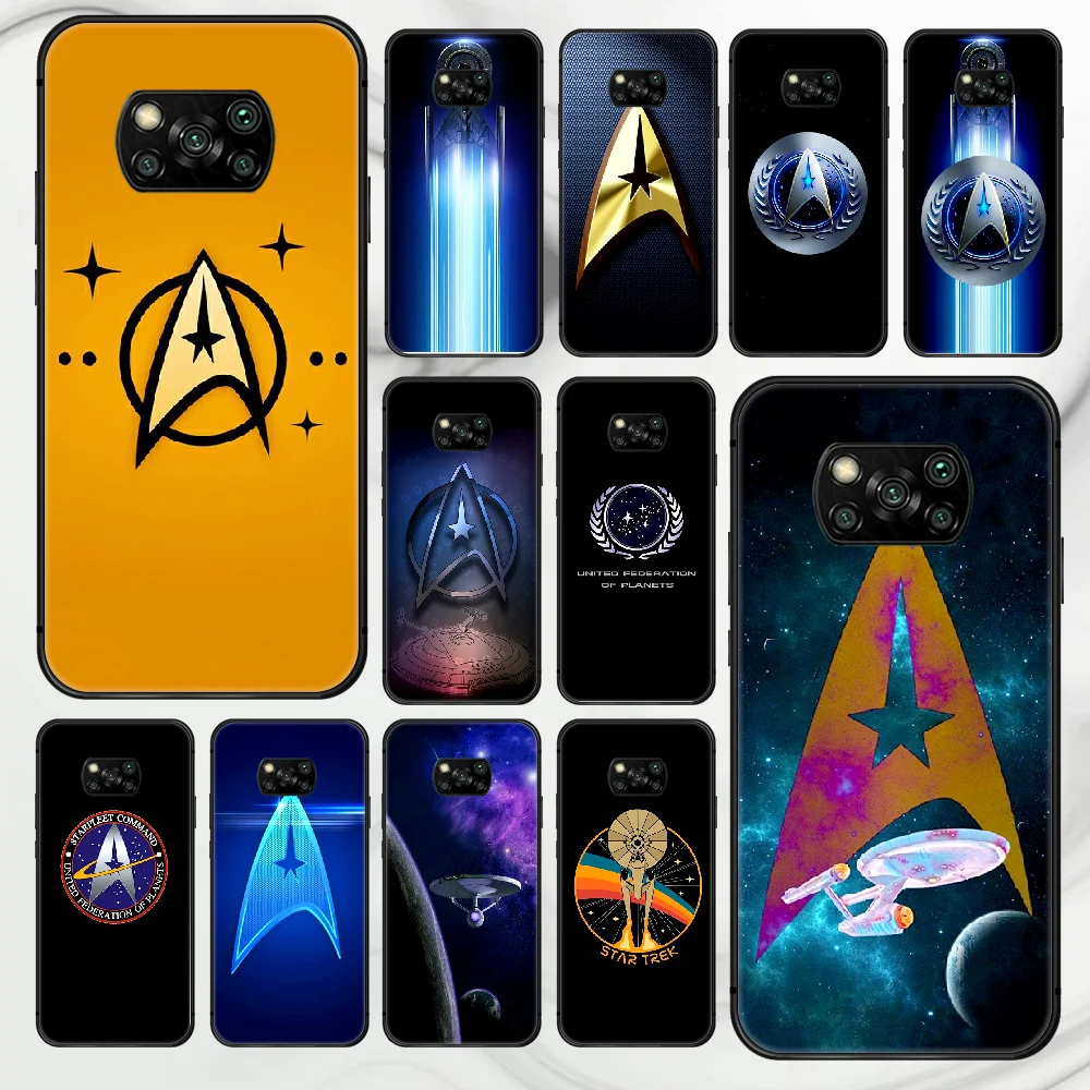

Star Trek Phone case Cover Hull For Xiaomi Mi A2 A3 8 9 9T Note 10 Se Lite Pro black Hoesjes Painting Coque Luxury Funda Fashion