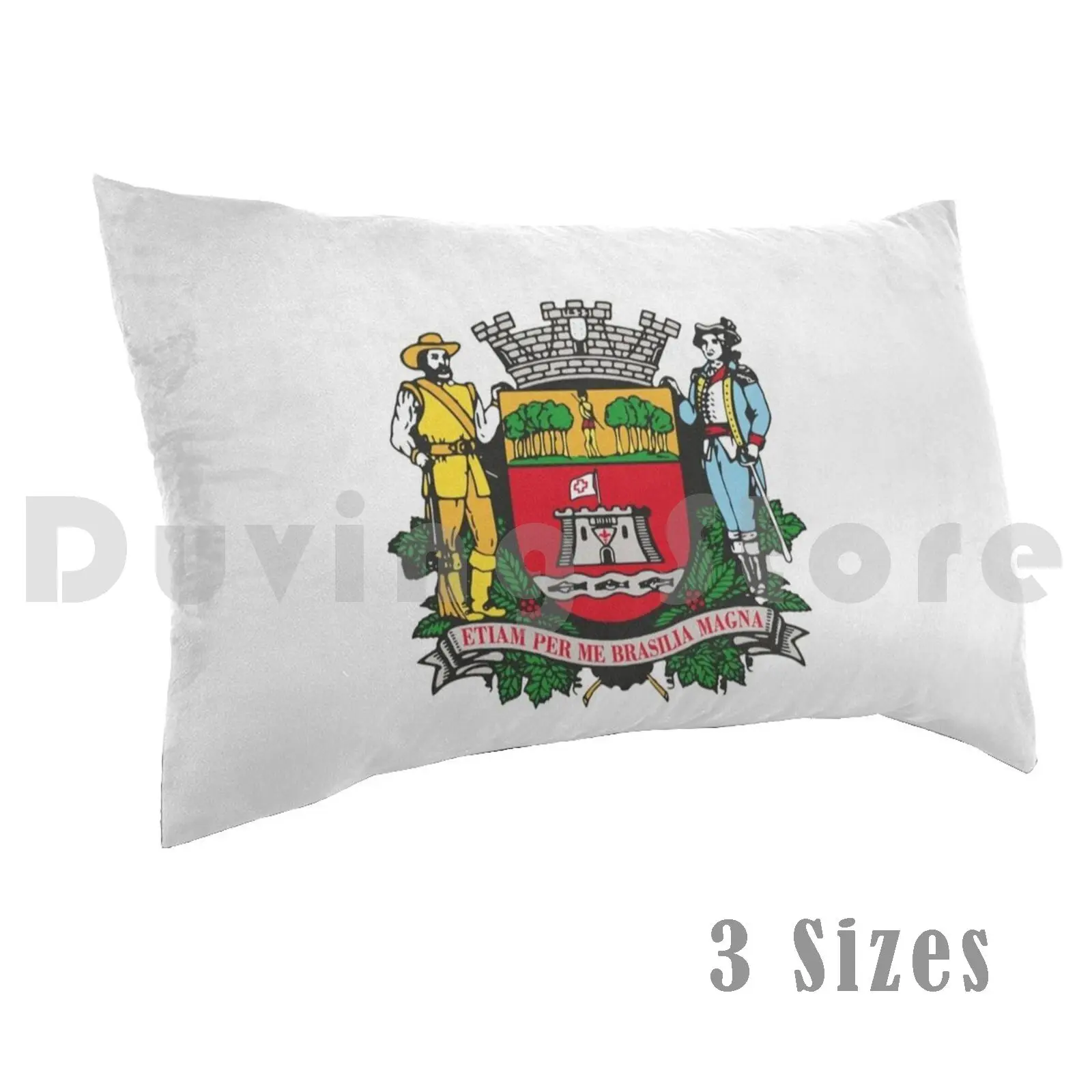 

Coat Of Arms Of Jundiaí ( Sp ) , Brazil Pillow Case DIY 50x75 Jundiaí Bras  O Bandeira Flag S  O Paulo