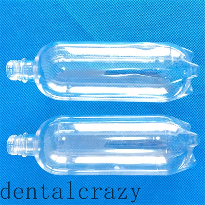 2pcs 600ml Стоматологическая Крышка для бутылки Прозрачная пластиковая бутылка для воды Стоматологическая бутылка для хранения 1000 мл и 600 мл - Цвет: 2pcs 600ml
