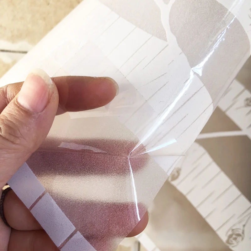 Оконная пленка наклейки на стекло окрашенное самоклеящееся декоративное белое