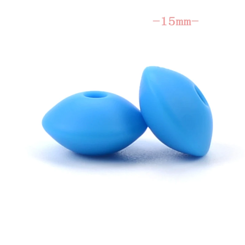 15mm deep skyblue LOFCA 12/15 мм Силиконовые чечевицы бусины 10 шт./лот детский Прорезыватель для зубов игрушки, не содержащие БИСФЕНОЛ по уходу за ребенком Силиконовый Сделай Сам грызунок Цепочки и ожерелья ювелирных изделий - Цвет: 15mm deep skyblue