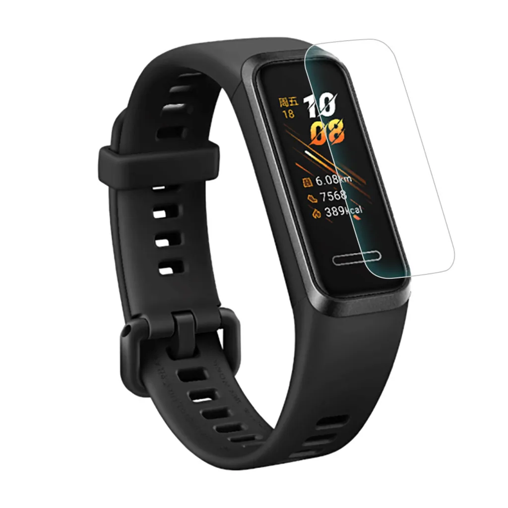 Kinganda 3/5 шт Взрывозащищенный протектор экрана из закаленного стекла для Huawei Band 4