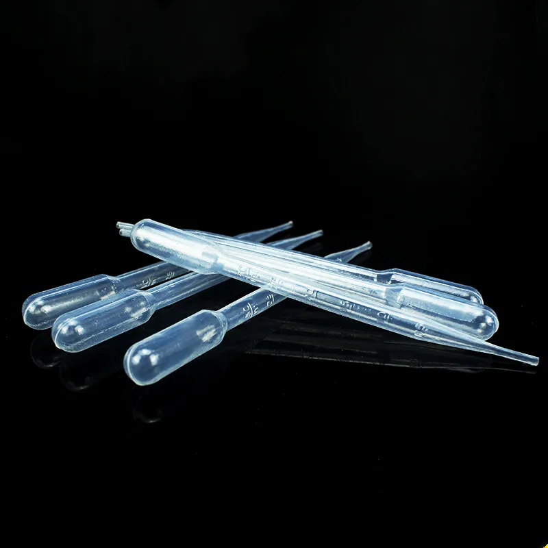10 шт./компл. 3 мл лабораторные инструменты пипетки пластиковые одноразовые