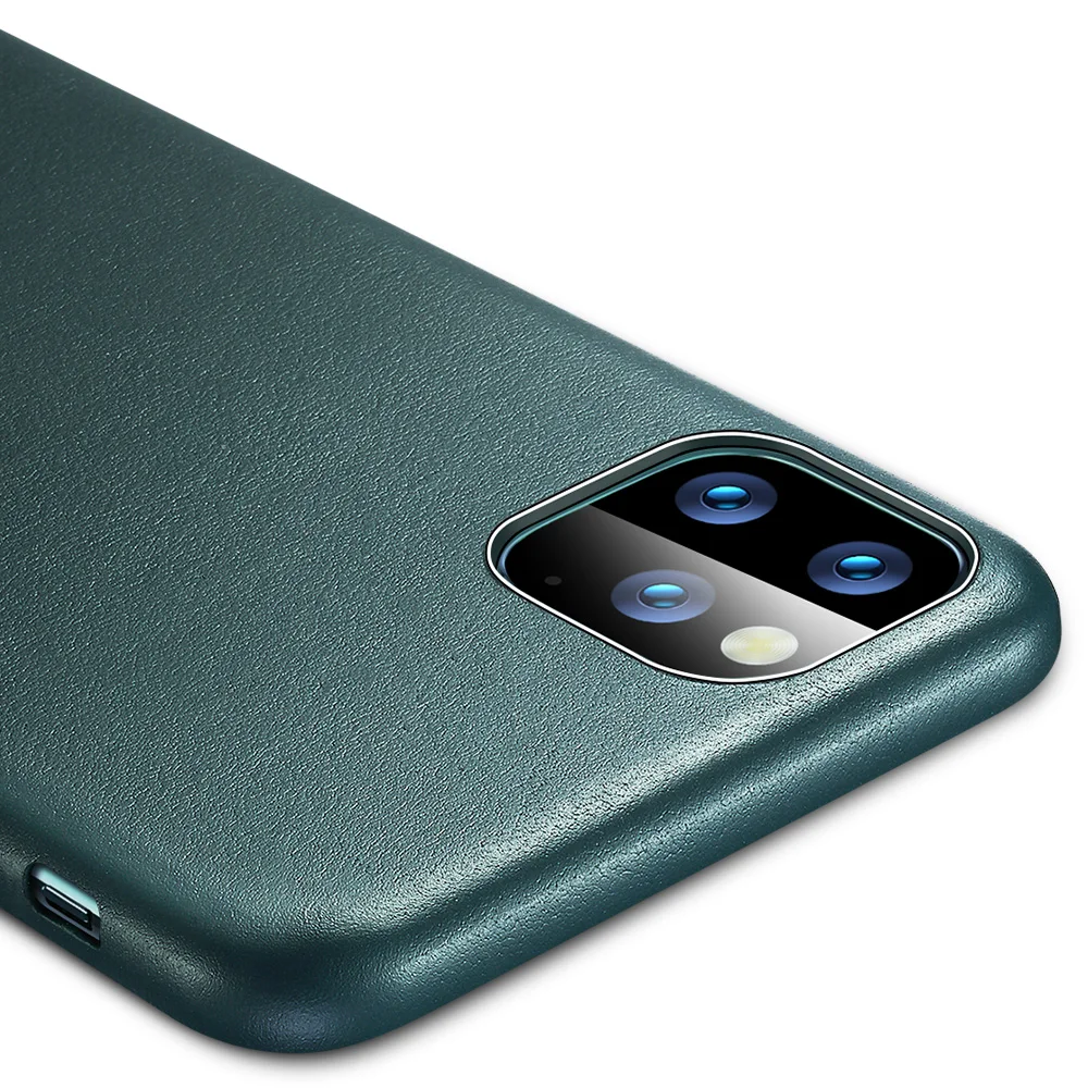 ESR Премиум чехол из натуральной кожи для iPhone 11 Pro Max тонкий полностью кожаный телефон с противоударной защитой чехол для iPhone 11 11 Pro