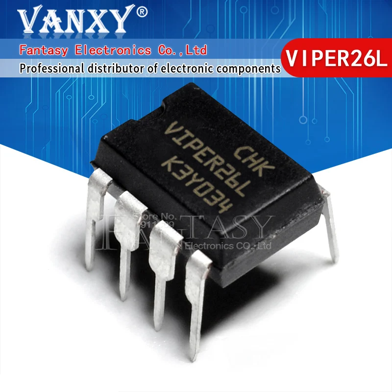 5 шт. VIPER16L DIP7 VIPER16LN DIP 7 VIPER16 VIPER16H VIPER26L VIPER26 VIPER26LN VIPER27L VIPER27 VIPER27LN VIPER17L