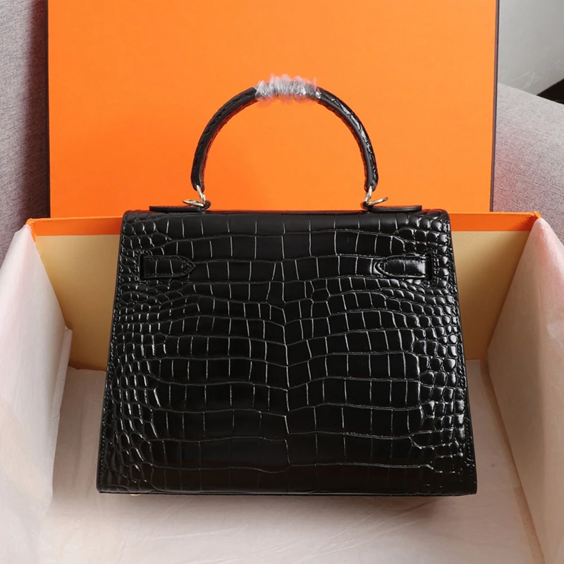 

Woman Bag 2021's New High End Ladies'leather Bag, Crocodile Bag, Kairi Bag, Luxury Designer Shoulder Bag, Handbag