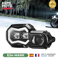 new e24 mark headlights for bmw f800gs f800r f 650 700 800 gs f 800gs adv adventure complete led projector headlight assembly