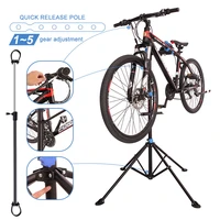 bike accessories cycling rack holder bike repair stand floor parking work stand bicycle repair stand rackaluminum alloy tool kit