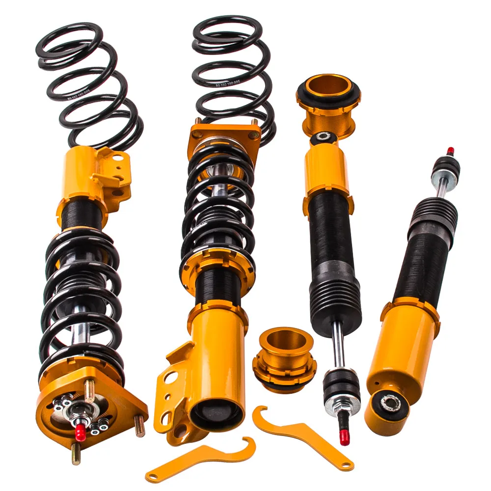 

4x Adj.Coilover Suspension Shock absorber strut for Ford Mustang 4th Gen. 1994 1995 1996 1997 1998 1999 200-2004