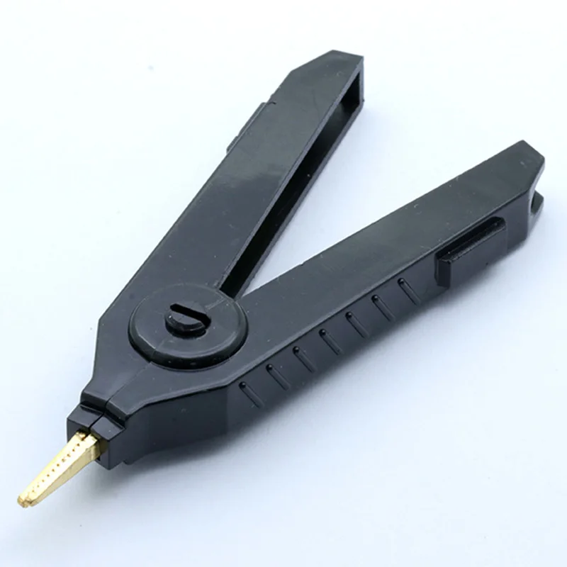1pc 90mm Alligator Clips 3colors black/red/grey available Gold-plated Crocodile Electrical Jumper Wire Clip | Обустройство дома