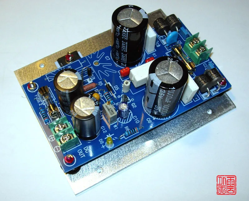 

LM338 Linear Adjustable Regulated Power Supply Board Finished Product 5A Soft Start, Ultra-low Noise, Low Dropout