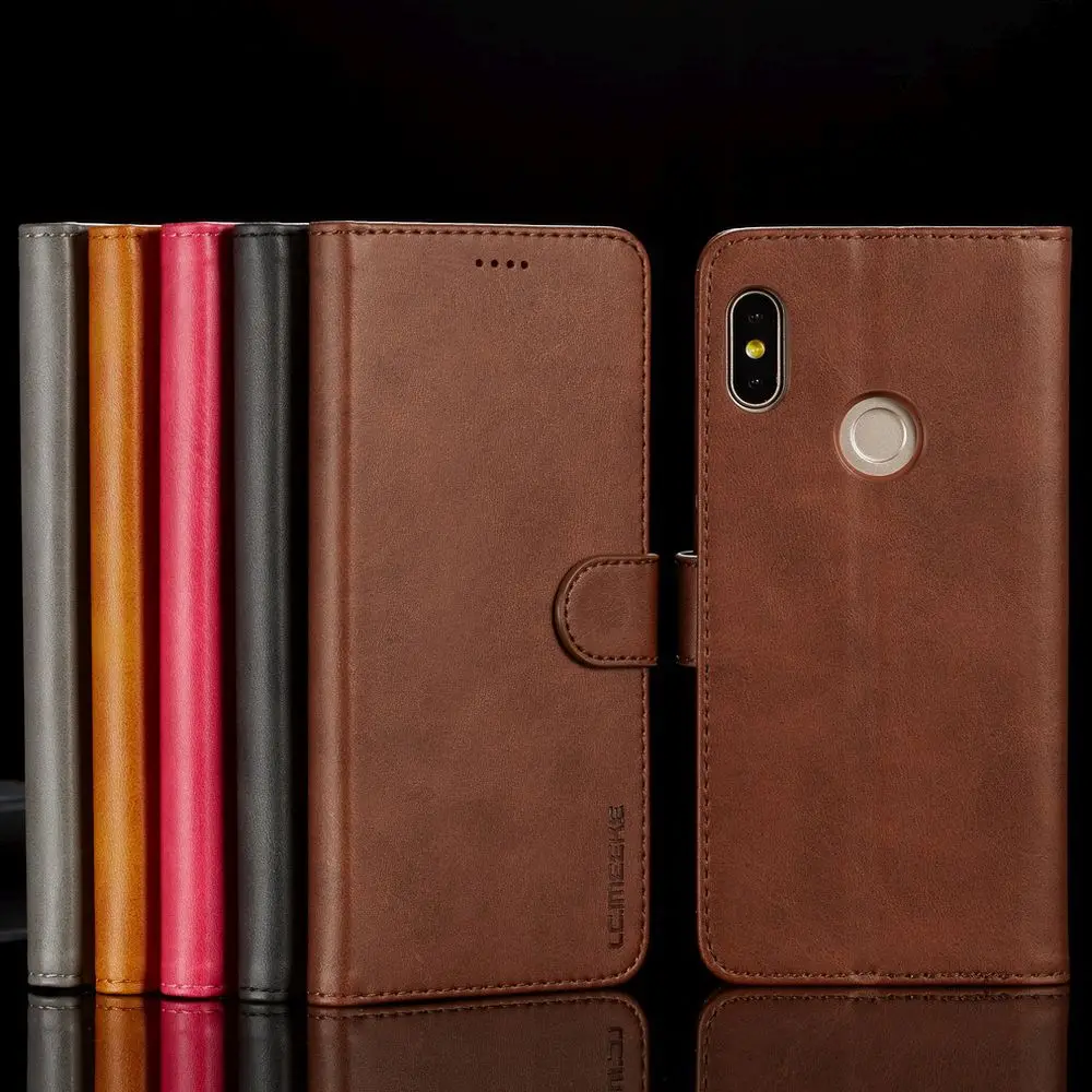 L FADNUT кожаный чехол кошелек с откидной крышкой для Redmi 6 6A Note 5 Pro 7 роскошный