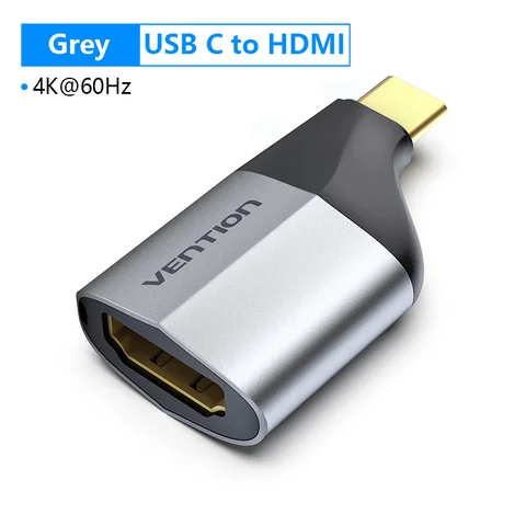 Конвертер USB-C на HDMI 2.0 Vention 4K