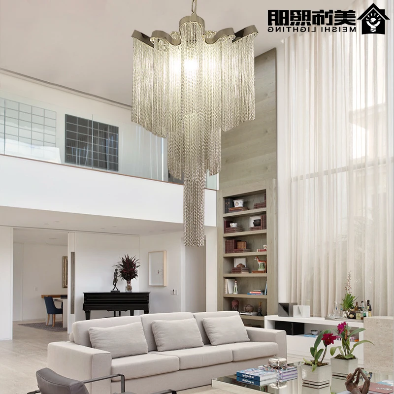 

Подвесной светильник в стиле пост-модерн, подвессветильник лампа на цепочке для спальни, столовой, светильник щение для комнаты, s