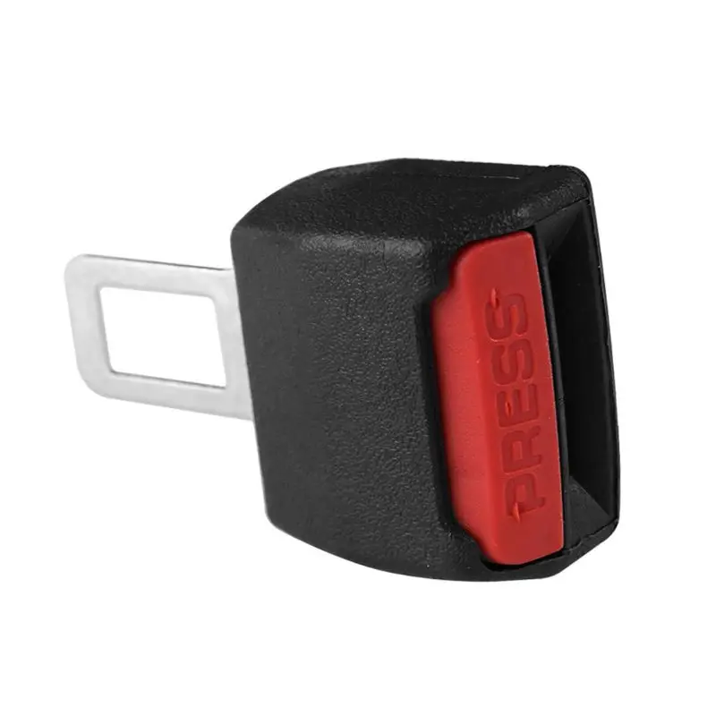 

3 Color 1Pc Car Seat Belt Clip Extender Safety Seatbelt Lock Buckle Plug Thick Insert Socket W91F