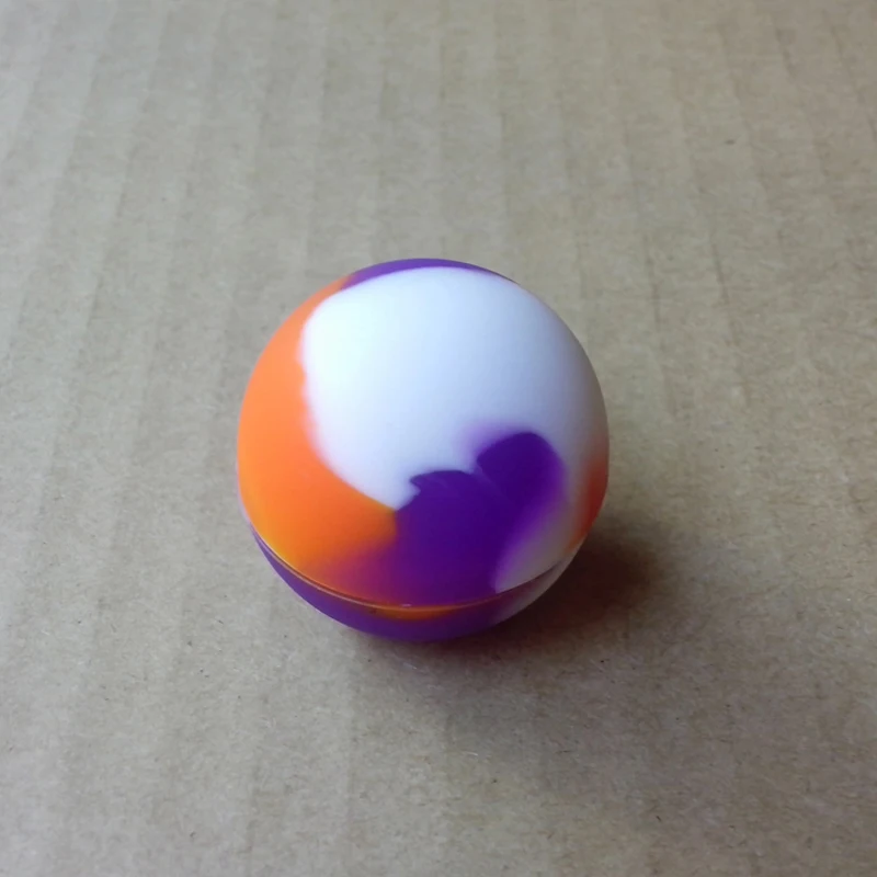 Сферическая силиконовая коробка 1 шт. банки для сухих трав с антипригарным