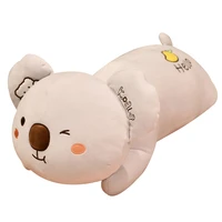nice 1pc 507090cm huggable cartoon soft animals plush pillow stuffed duckkoalaselephantrabbit toys big bed sleep girls gift