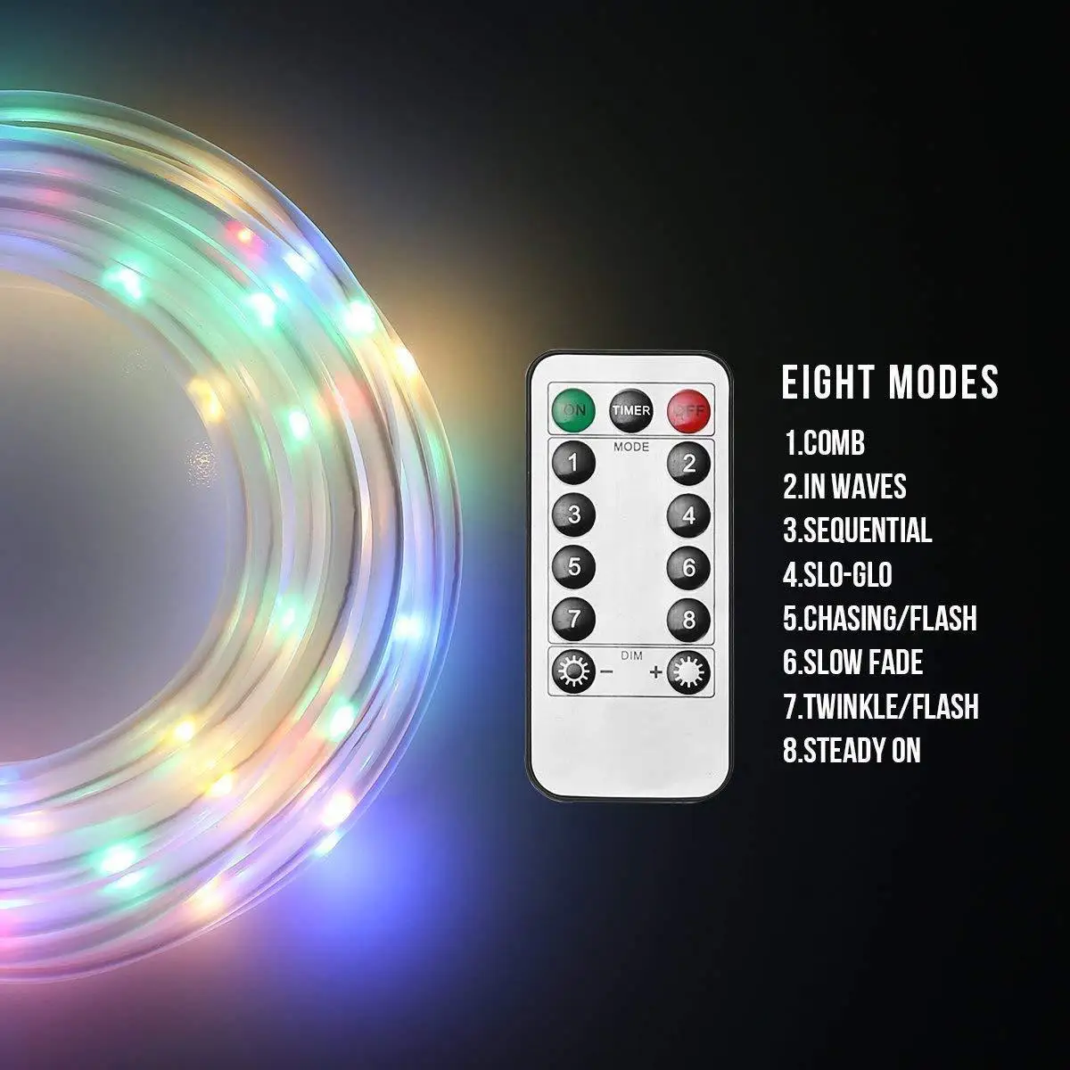 

10M Copper Wire LED Tube Rope Led Wedding Decoration Ramadan Decoration Eid Decor Battery Light Indoor and Outdoor Fairy Garden