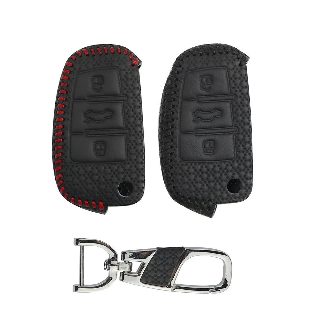 Чехол для брелока чехол пульта дистанционного управления Audi A1 A2 A3 A4 A5 A6 A7 TT Q3 Q5 Q7 R8