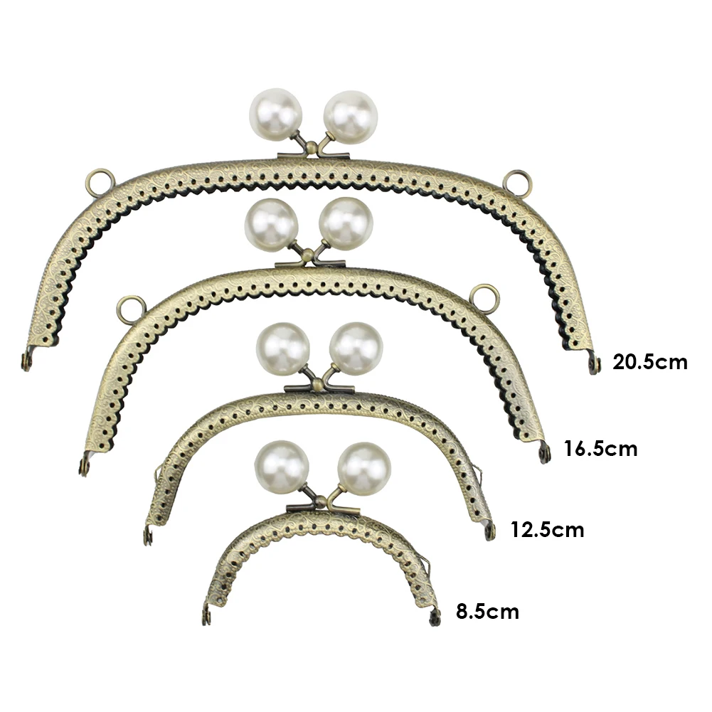 Жемчужный кошелек металлическая ручка рамка в форме дуги сделай сам клатч