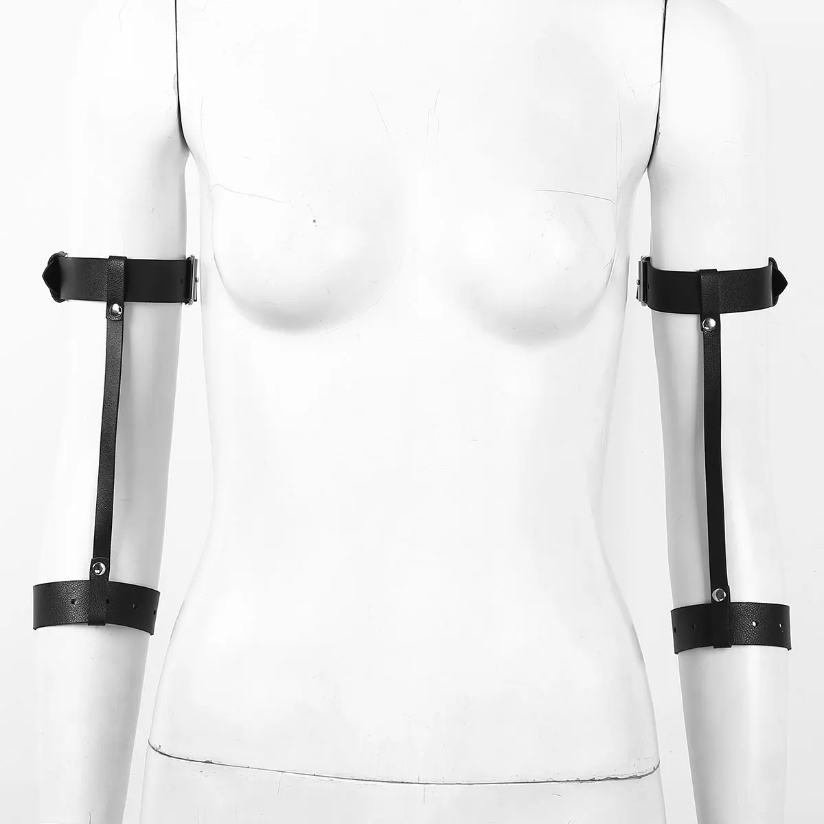 1 пара мужские и женские браслеты из искусственной кожи в стиле панк | Красота