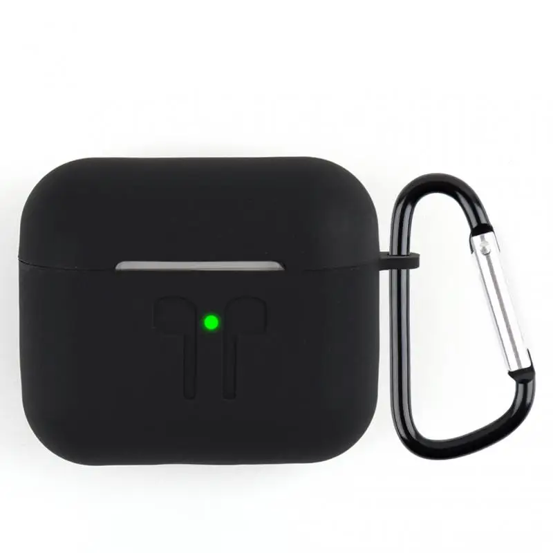 

Cover For Airpods Pro Case Silicone PC Anti-fall Cover For Apple AirPods 3 2 Case Accessories Wireless Earphone With Keychain