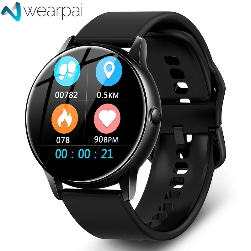 Wearpai C009 изогнутый цветной экран умный Браслет IP68 кровяное давление сердечный ритм браслет Интеллектуальный FitnessTracker шагомер