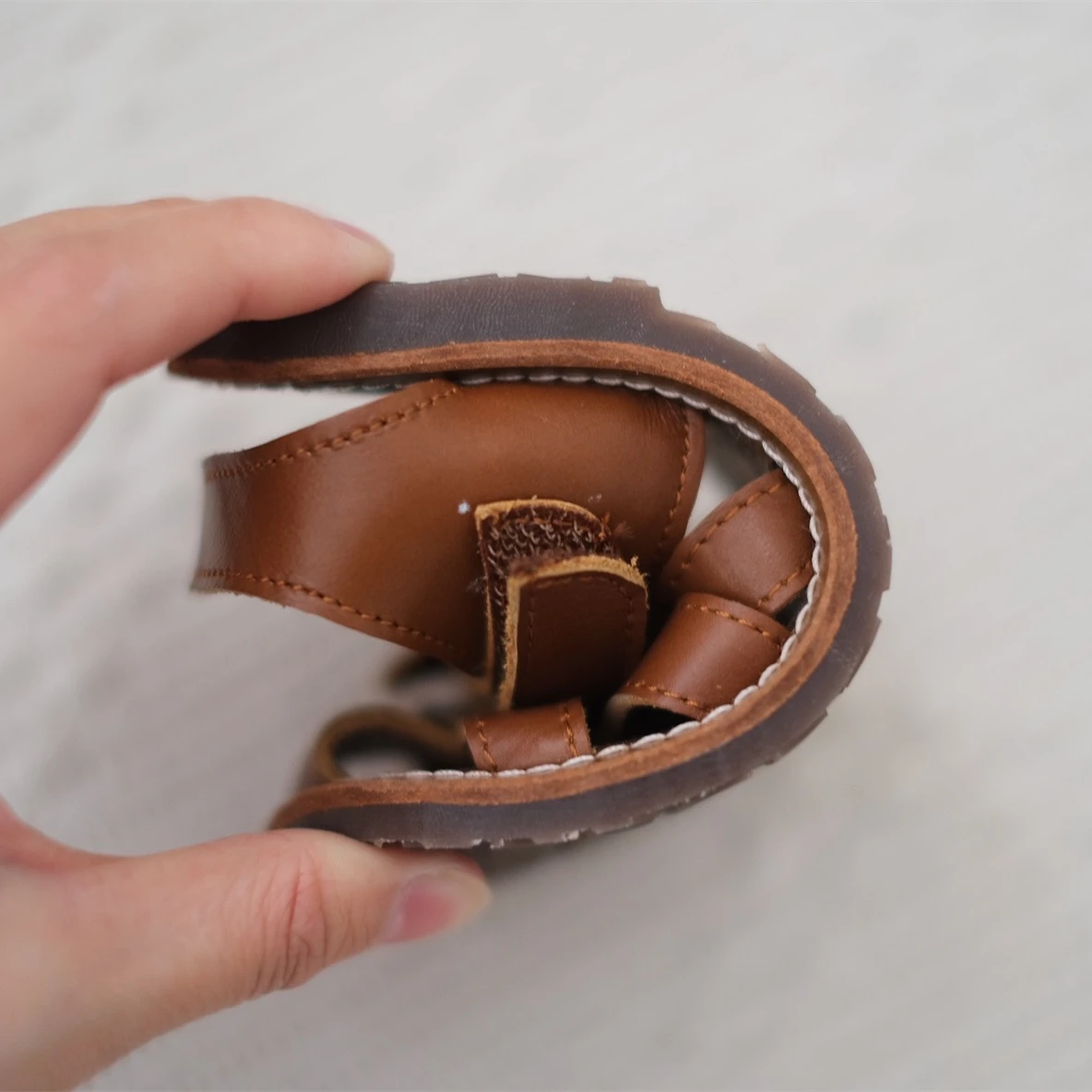 

Cowhide Boys saltwater sandals Summer breathable Genuine Leather Girls School sandals Kids shoes Children beach sandals