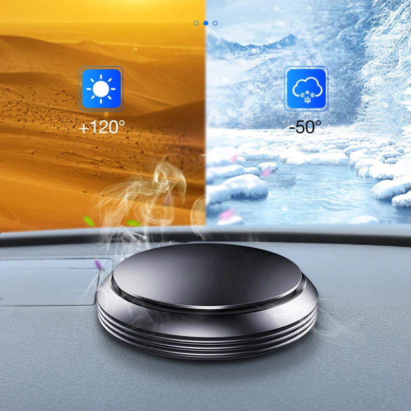 

Car Aromatherapy Solid Balm In Car, Car Perfume Holder, Flying Saucer, Car Lemon Scented Piece, Ornaments and Decorations