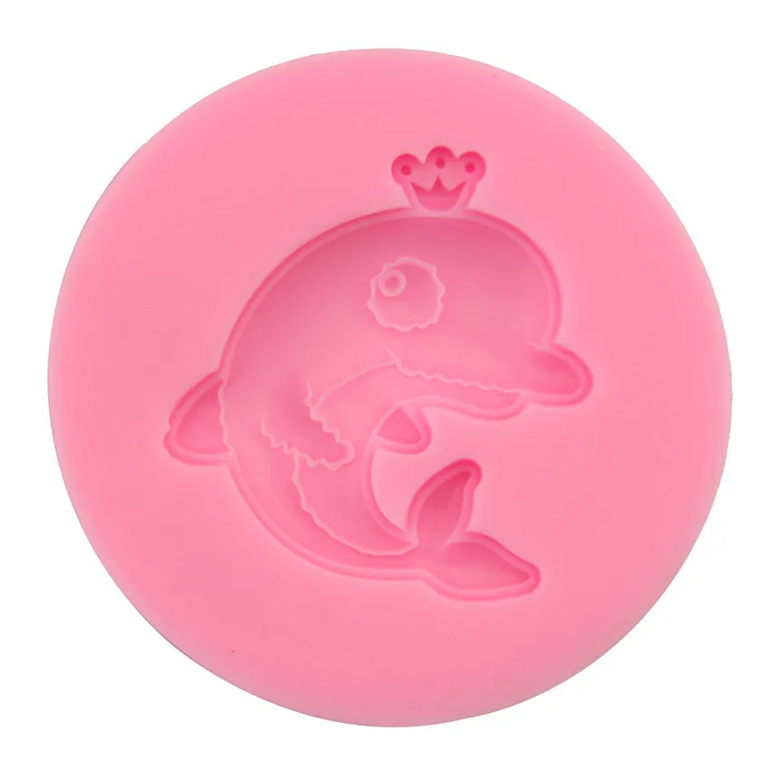 Силиконовая форма для торта в виде дельфина принцессы мастики | Дом и сад