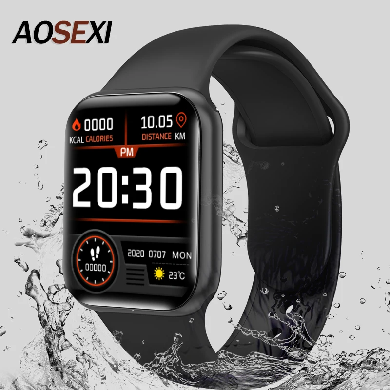 New X12 Smart Watch Men Women 1.57” Fitness Tracker Full Touch Screen Ip67 Waterproof Heart Rate Monitor for iOS Android Xiaomi