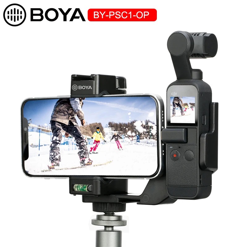 

BOYA BY-PSC1-OP смартфон Rig Ручной Стабилизатор штатив крепление для DJI OSMO карман и смартфонов устройств, таких как для фотографов, режиссеров