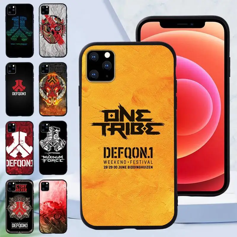 

Defqon 1 Phone Case for iphone5 6 7 8 11 12 5c 5s 6s se xs max mini pro plus Cover Shell