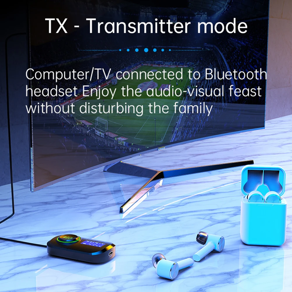 

Car Bluetooth-compatible Receiver AUX Audio Transmitter Hands Free Music MP3 Player