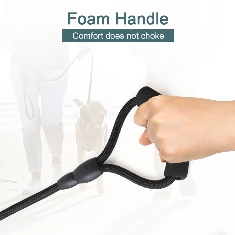 Поводок для собак съемный поводок нейлоновый Круглый двойной поводки длинный