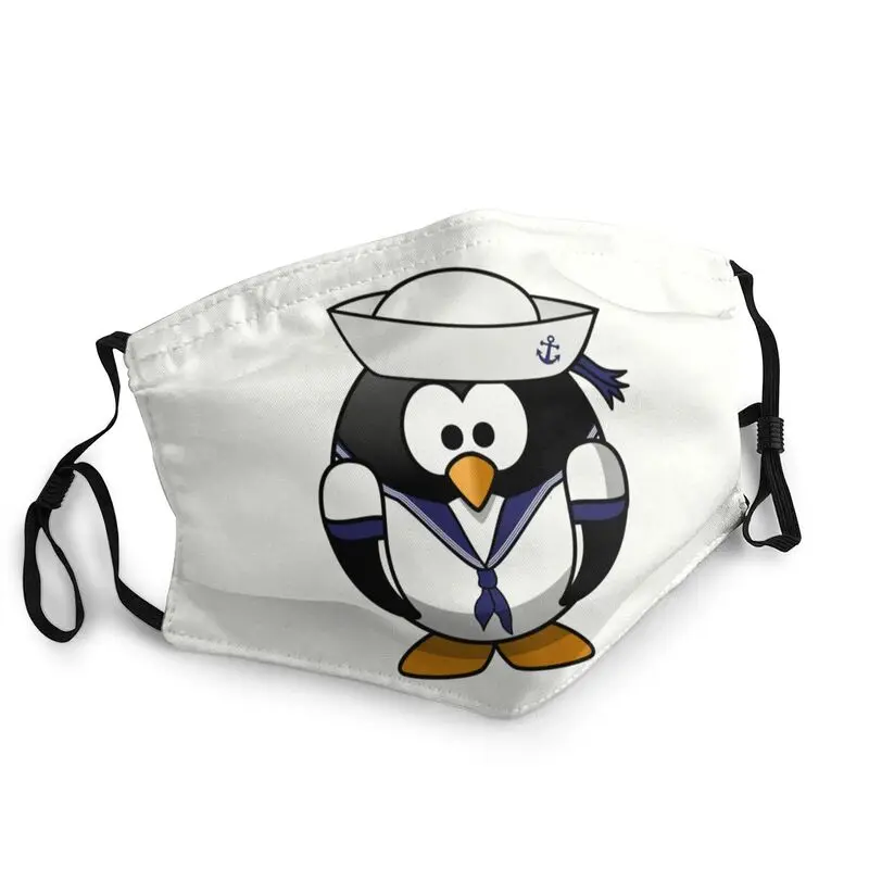 

Маска Сейлор Пингвин, Пыленепроницаемая неодноразовая маска для лица в антарктском стиле, защитная маска, унисекс респиратор, маска для рта