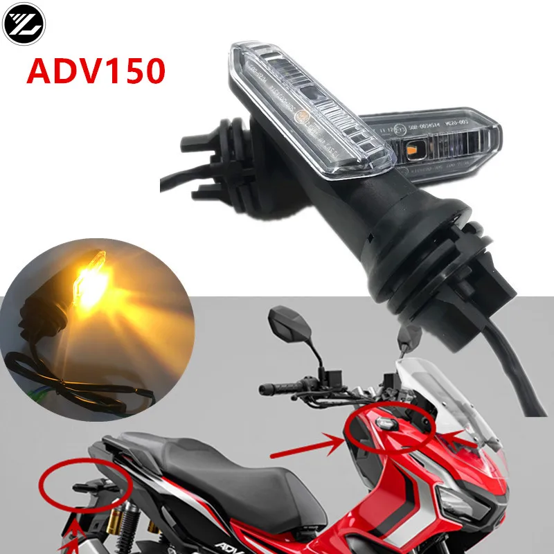 

Motorcycle Accessories Front Rear Turn Signal Indicator Light Lamp Turn Signals Light For Honda ADV150 ADV 150 adv150 2021-2022
