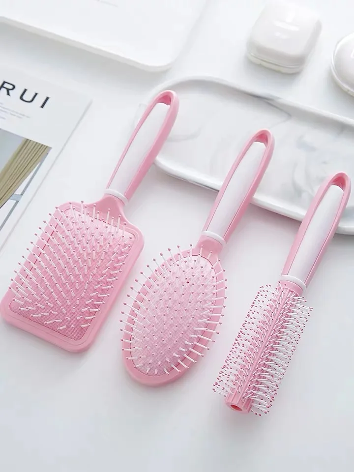 

3pcs Hair Brush Scalp Massage Comb Women Detangle Hairbrush Comb Hairdressing Salon Styling Health Care Reduce Fatigue