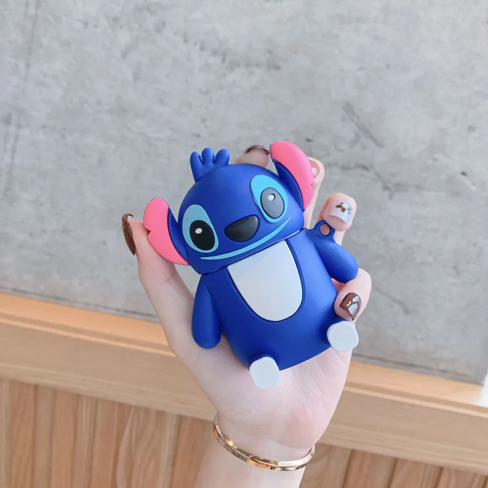 Наушники в форме кота чехол для Airpods 2 Чехол Силиконовый 3D стежка лев мультфильм Милая подставка в виде медведя чехол для Apple Air Pods чехол для Earpods