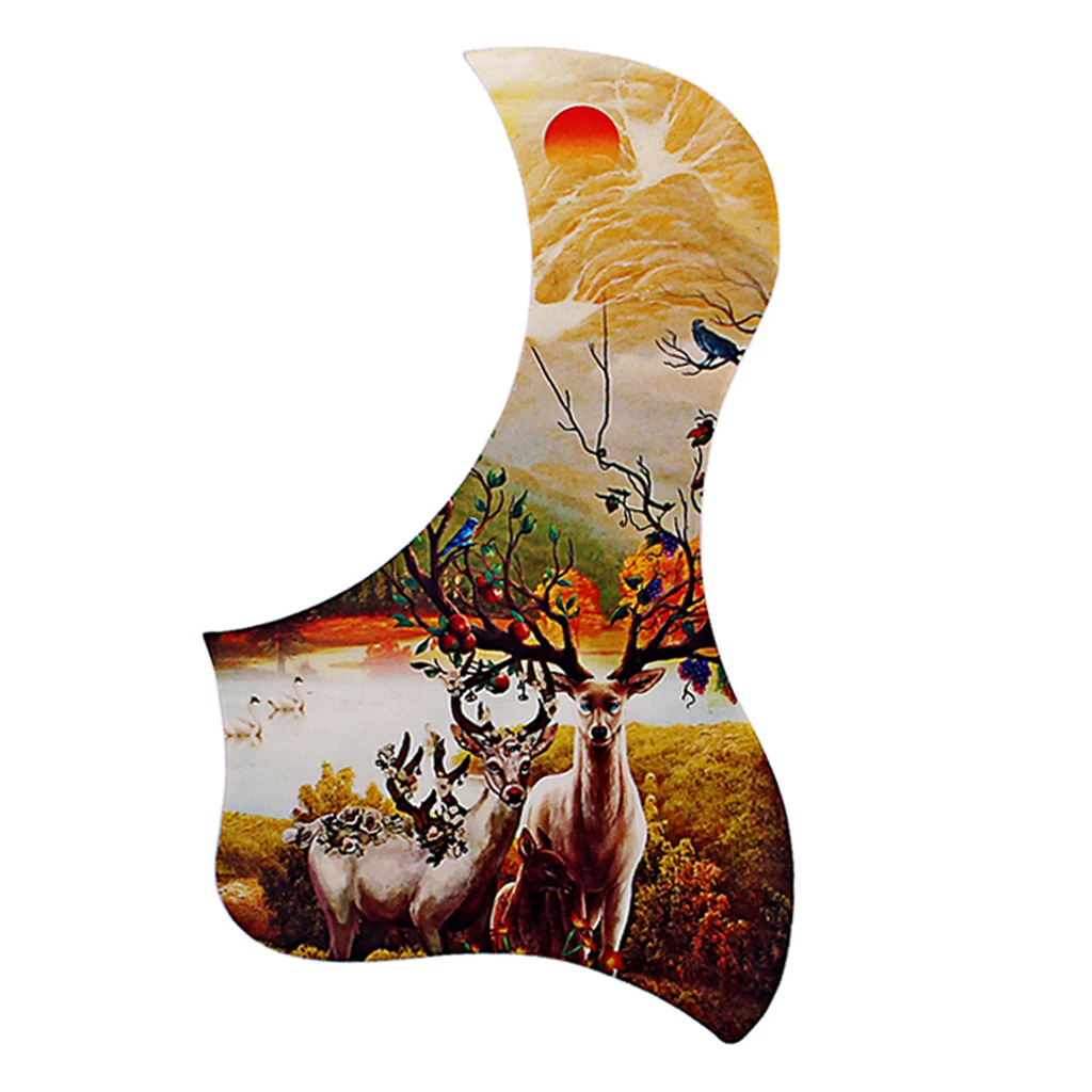 

Guitar Pickguard Elk Pattern Top Quality Guard Plate Guitar Parts Accs