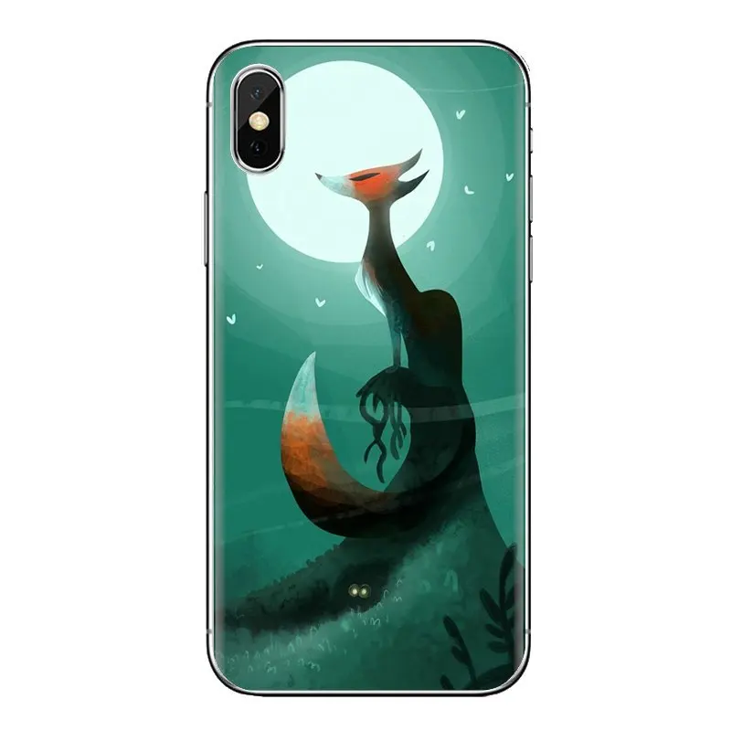 Чехол из ТПУ с изображением акварель лисы красного цвета Одежда для