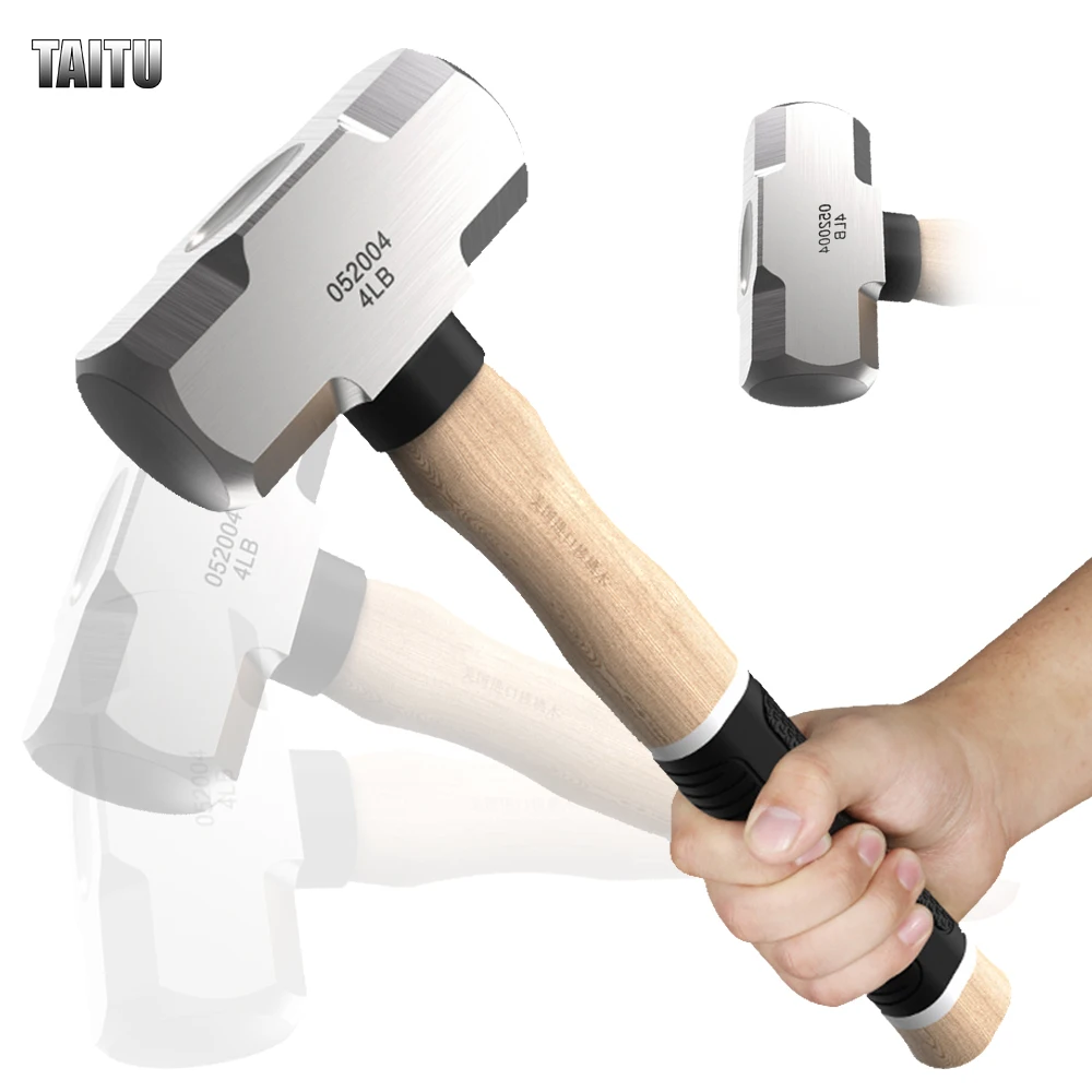 

Тяжелый молоток TAITU, профессиональный восьмиугольный молоток из углеродистой стали, 2 фунта/3 фунта/4 фунта, многофункциональный инструмент ...