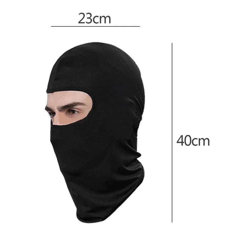 Велосипедная маска для лица 11 цветов защита шеи улицы Балаклава полная тонкая