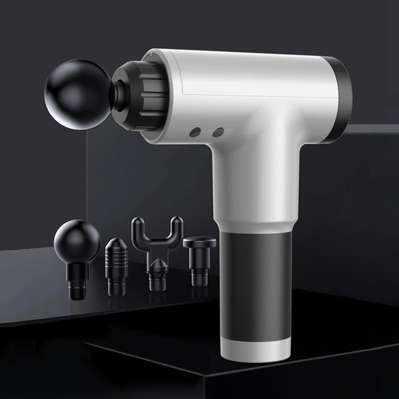 Массажный пистолет глубокий мышечный массажер мышечная боль массаж шеи и тела